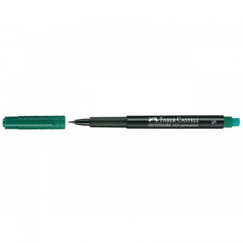 MARCADOR FABER-CASTELL MULTIMARK PERMANENT 1523-S VERDE , Faber castell , MARCFAB020 , 4005401523635